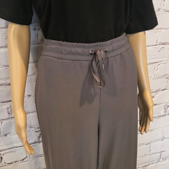 JOIE - Women's gray drawstring waist ankle pants - Picture 5 of 8
